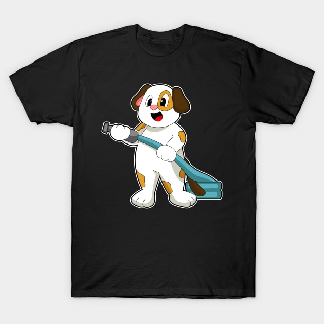 Dog Firefighter Fire extinguisher T-Shirt by Markus Schnabel